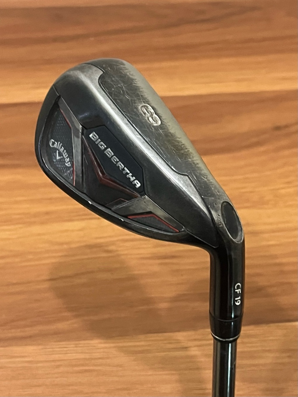 Callaway Big Bertha CF19 Single 8 Iron Recoil ZT9 460 F3 Graphite Regular RH